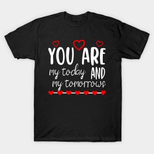 Love you Valentine's day girlfriend, wife gift idea T-Shirt